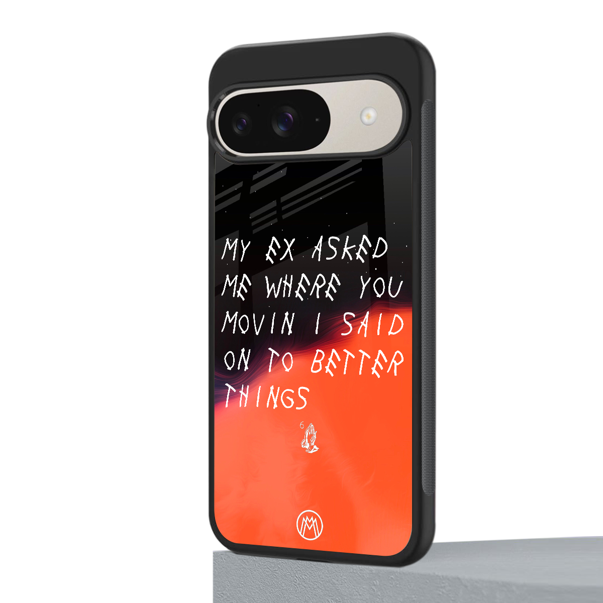 moving on back phone cover | glass case for google pixel 9