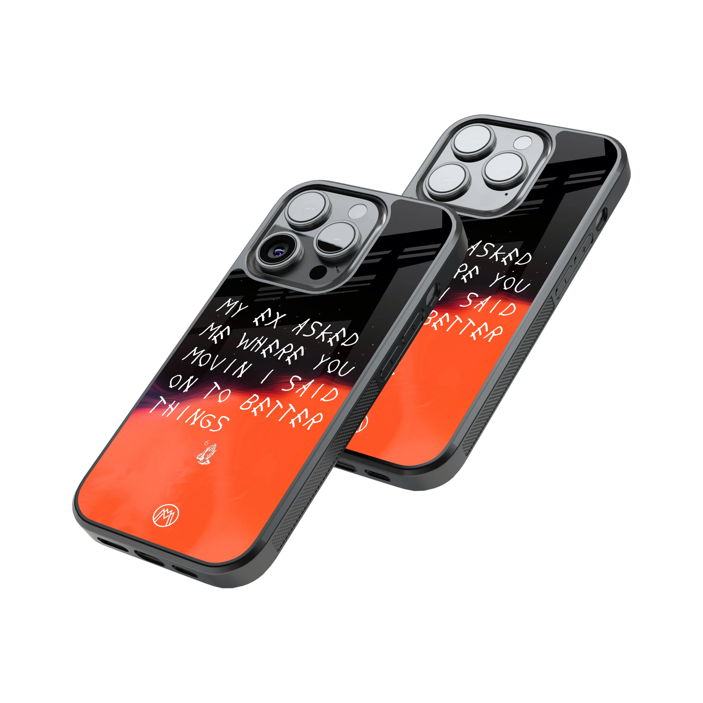 Protective Glass Back Phone Case Compatible with iPhone, Samsung, OnePlus, Pixel & More