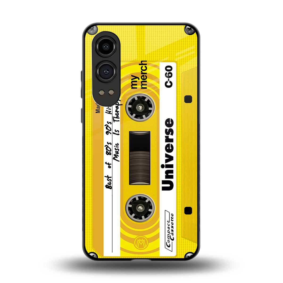 music is therapy back phone cover | glass case for oneplus nord ce 4 lite
