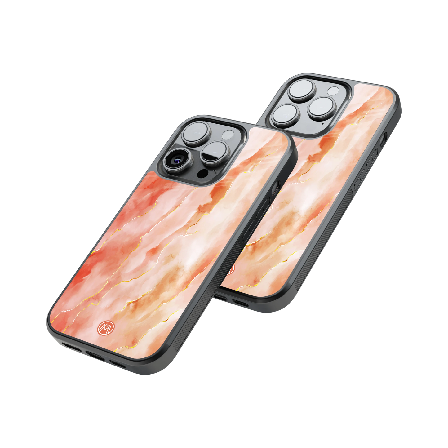 Protective Glass Back Phone Case Compatible with iPhone, Samsung, OnePlus, Pixel & More