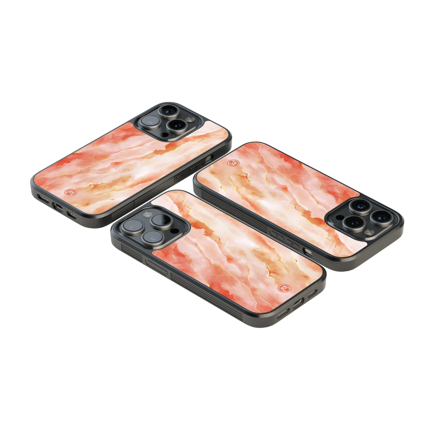 Luxury Glass Back Mobile Cover for iPhone, Samsung Galaxy, OnePlus, Pixel, Redmi & More