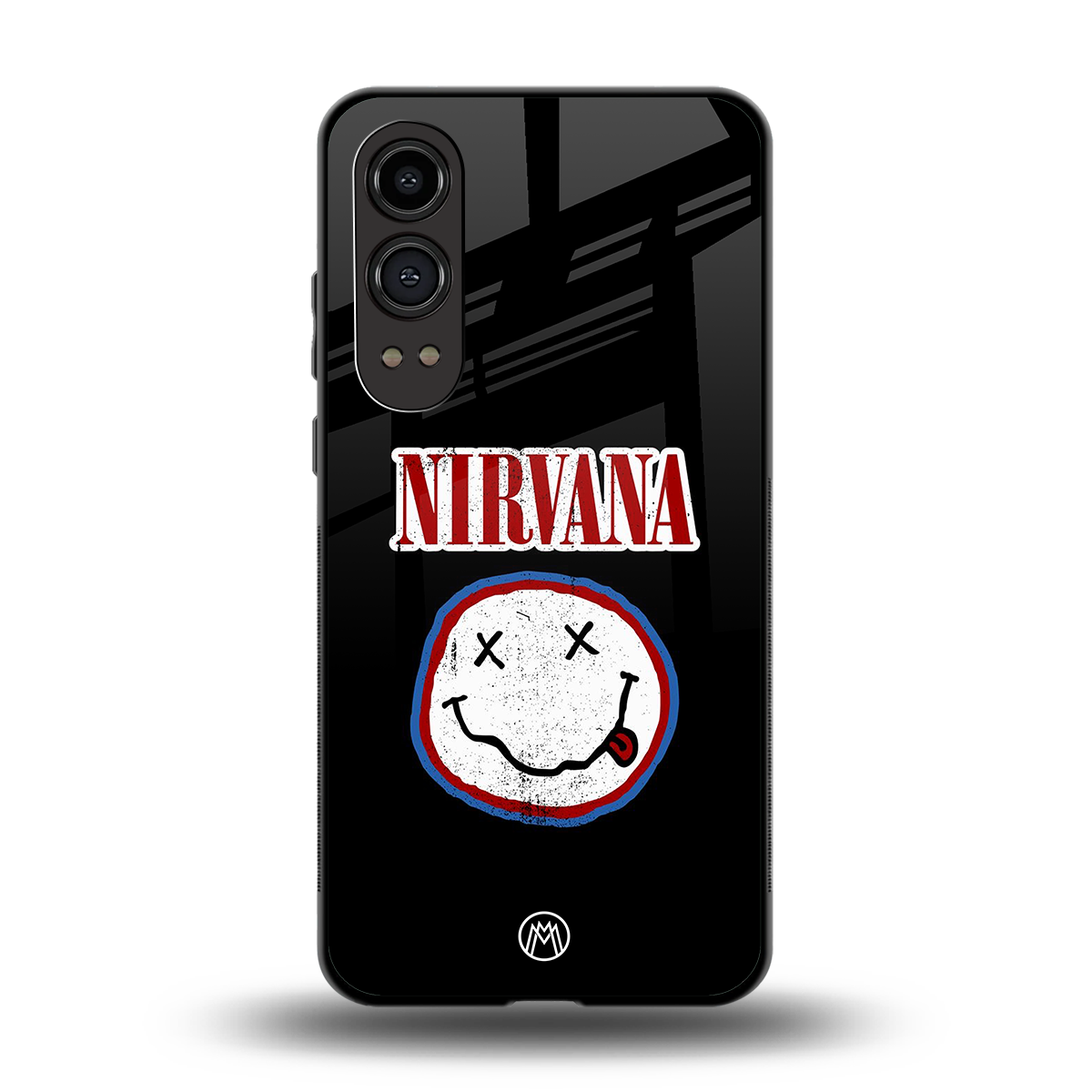 nirvana back phone cover | glass case for oneplus nord ce 4 lite