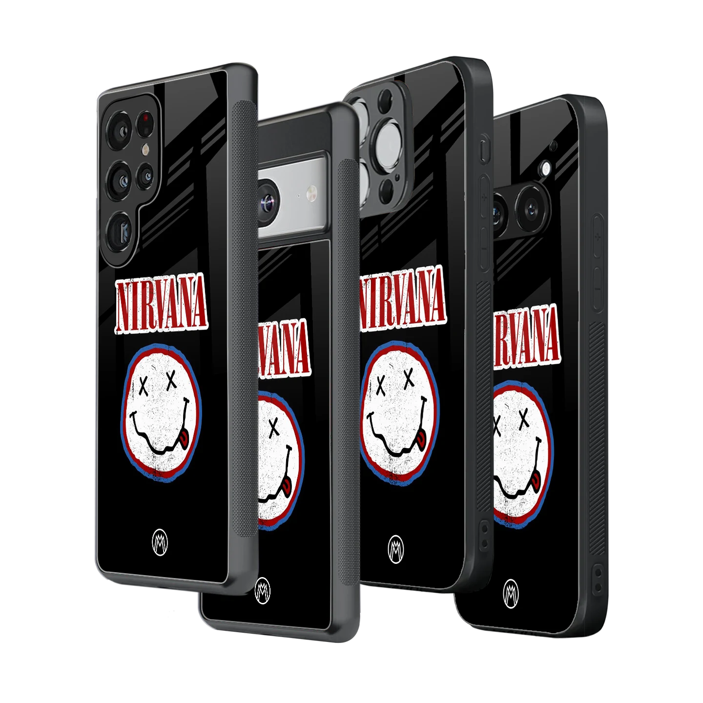 Stylish Glass Back Case for All Smartphones โ iPhone, Samsung, OnePlus, Pixel, Redmi, Oppo, Vivo, Motorola