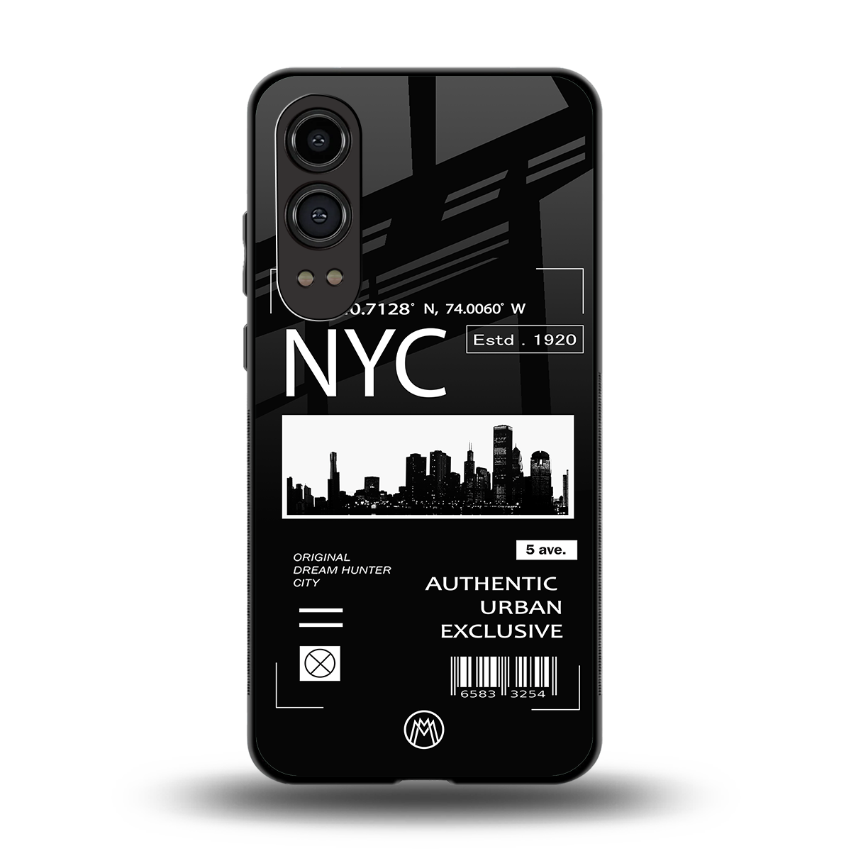 nyc back phone cover | glass case for oneplus nord ce 4 lite
