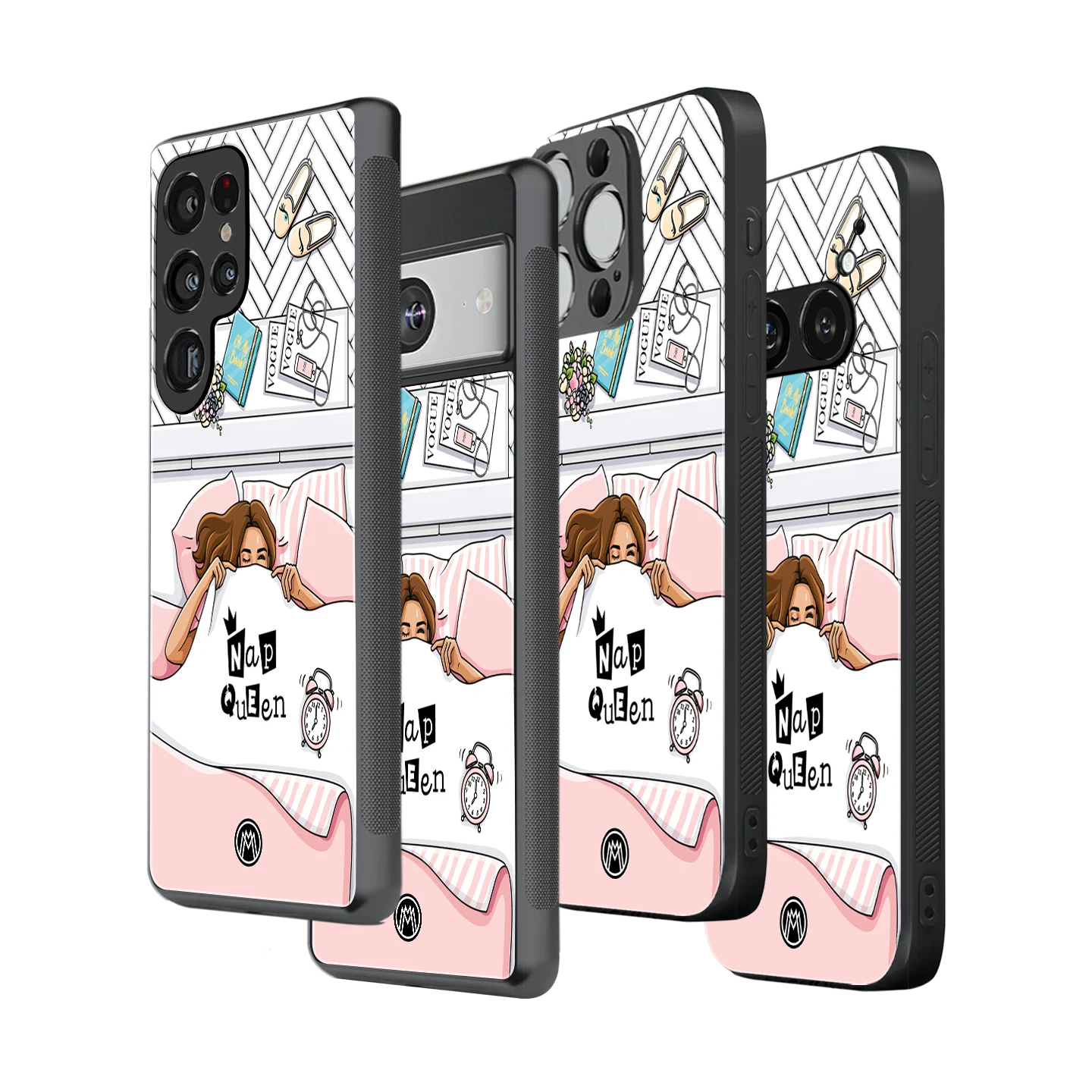 Stylish Glass Back Case for All Smartphones โ iPhone, Samsung, OnePlus, Pixel, Redmi, Oppo, Vivo, Motorola