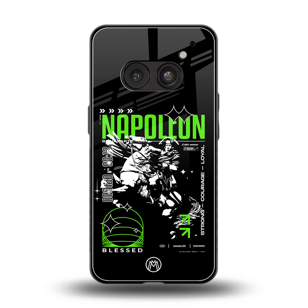 napoleon back phone cover | glass case for nothing phone 2a
