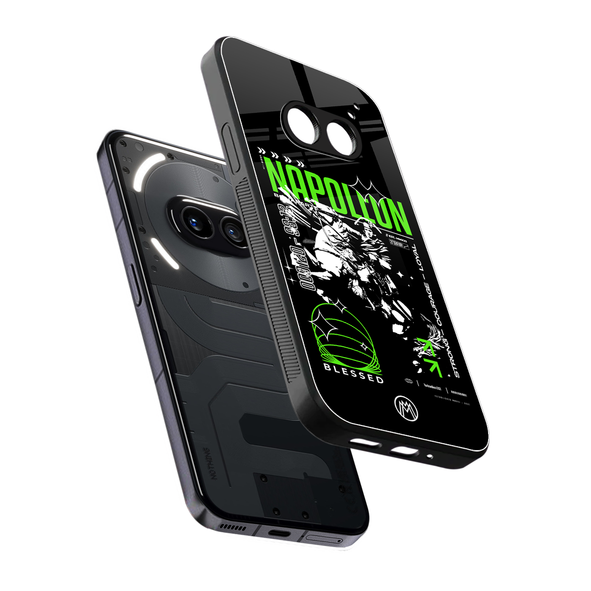 napoleon back phone cover | glass case for nothing phone 2a