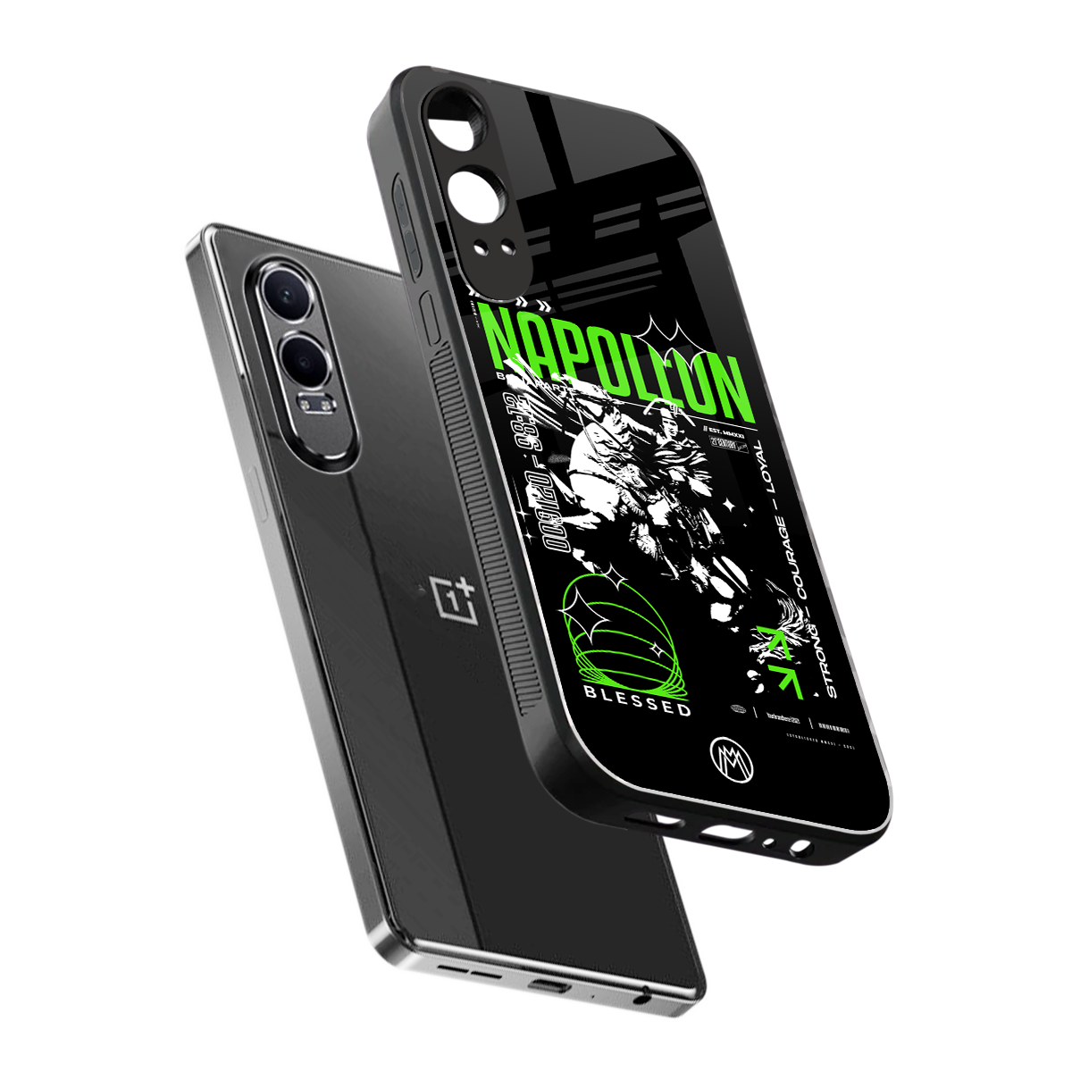 napoleon back phone cover | glass case for oneplus nord ce 4 lite