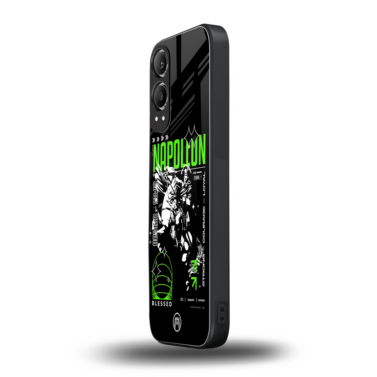 napoleon back phone cover | glass case for oneplus nord ce 4 lite