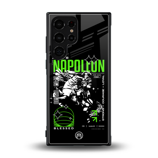 napoleon back phone cover | glass case for samsung galaxy s24 ultra