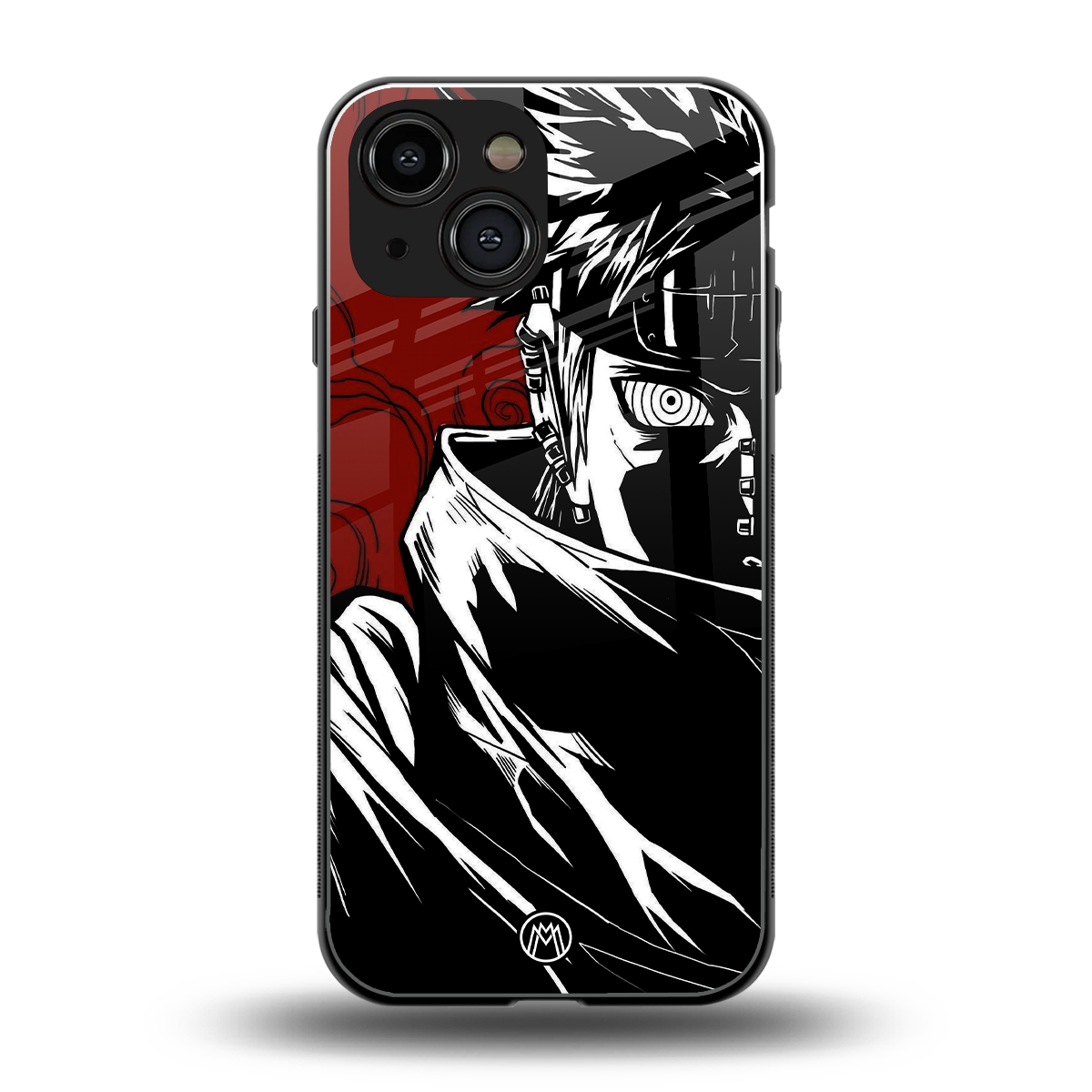 naruto anime back phone cover | glass case for iphone 13 mini