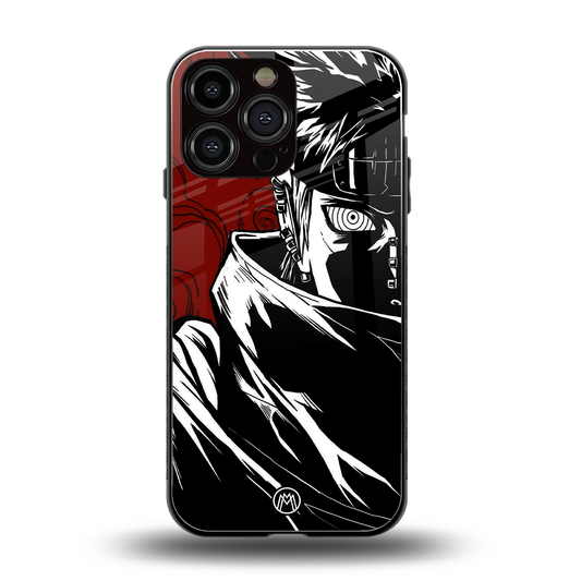 naruto anime back phone cover | glass case for iphone 14 pro max