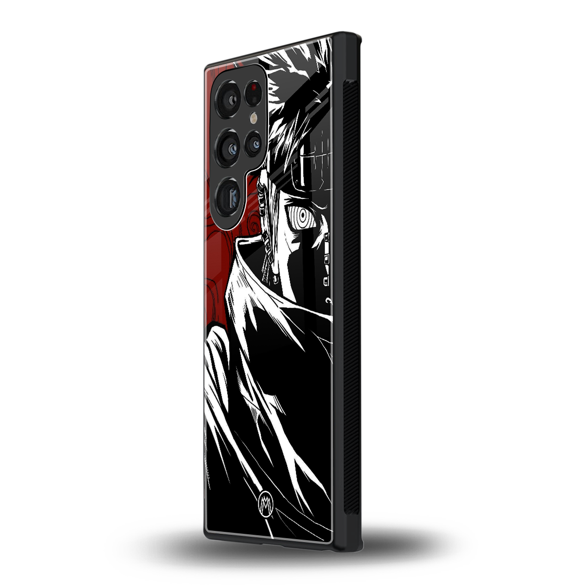 naruto anime back phone cover | glass case for samsung galaxy s24 ultra