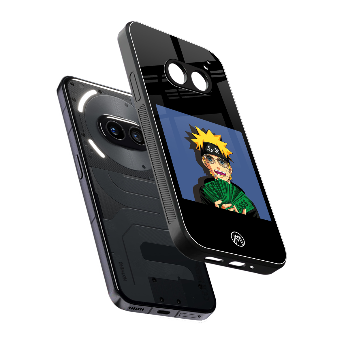 naruto hypebeast back phone cover | glass case for nothing phone 2a