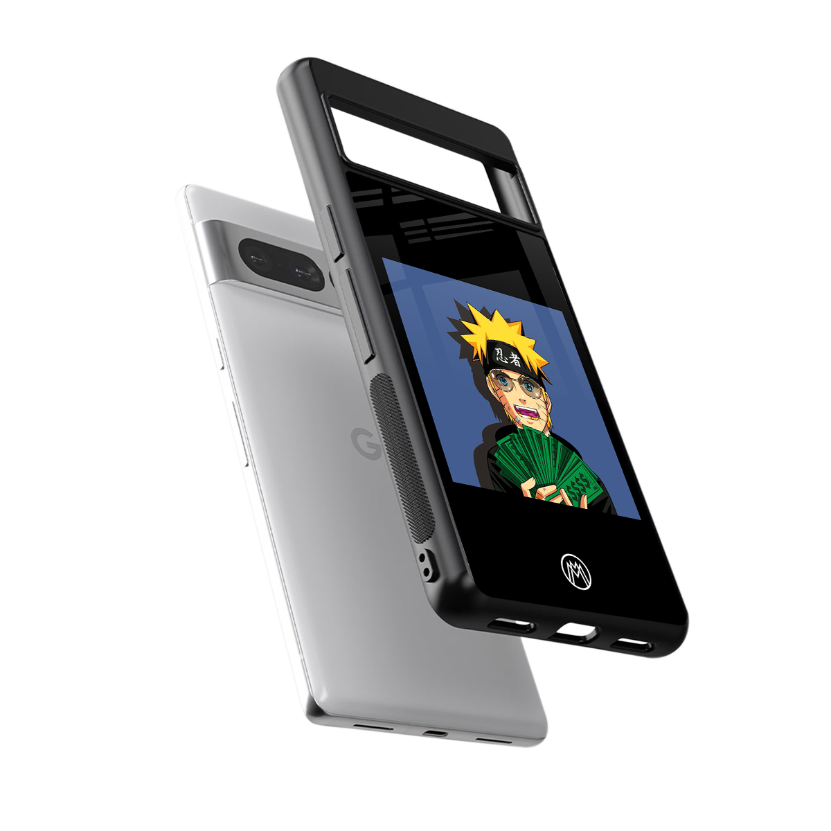 naruto hypebeast back phone cover | glass case for google pixel 7 pro