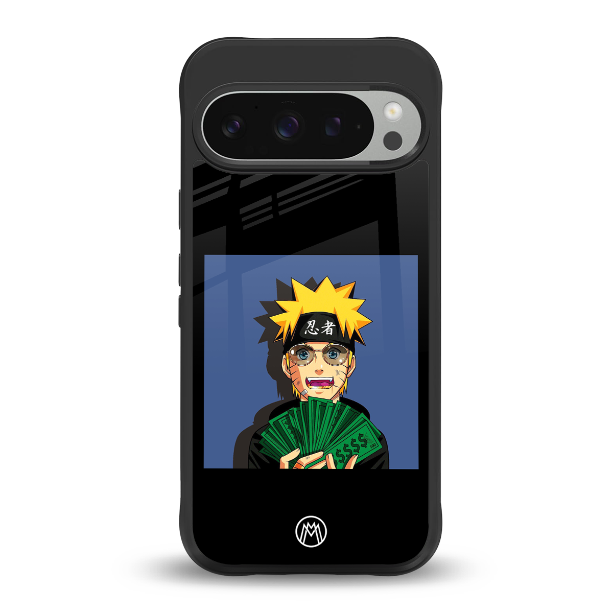 naruto hypebeast back phone cover | glass case for google pixel 9 pro