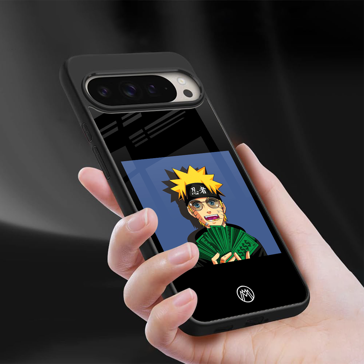 naruto hypebeast back phone cover | glass case for google pixel 9 pro