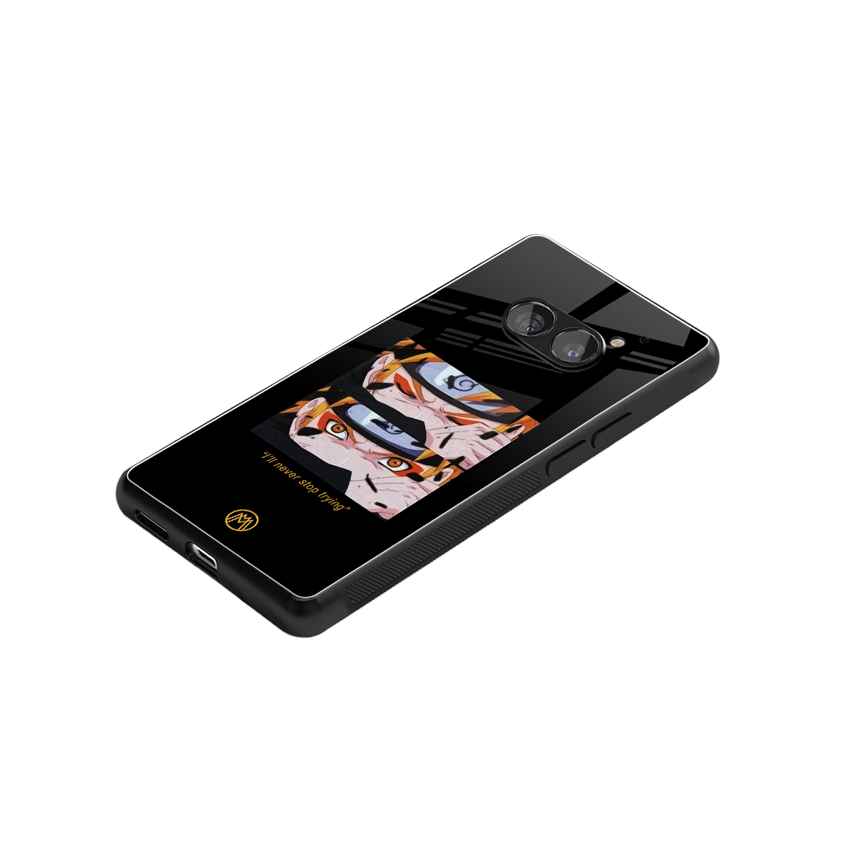naruto motivation anime back phone cover | glass case for nothing phone 2a
