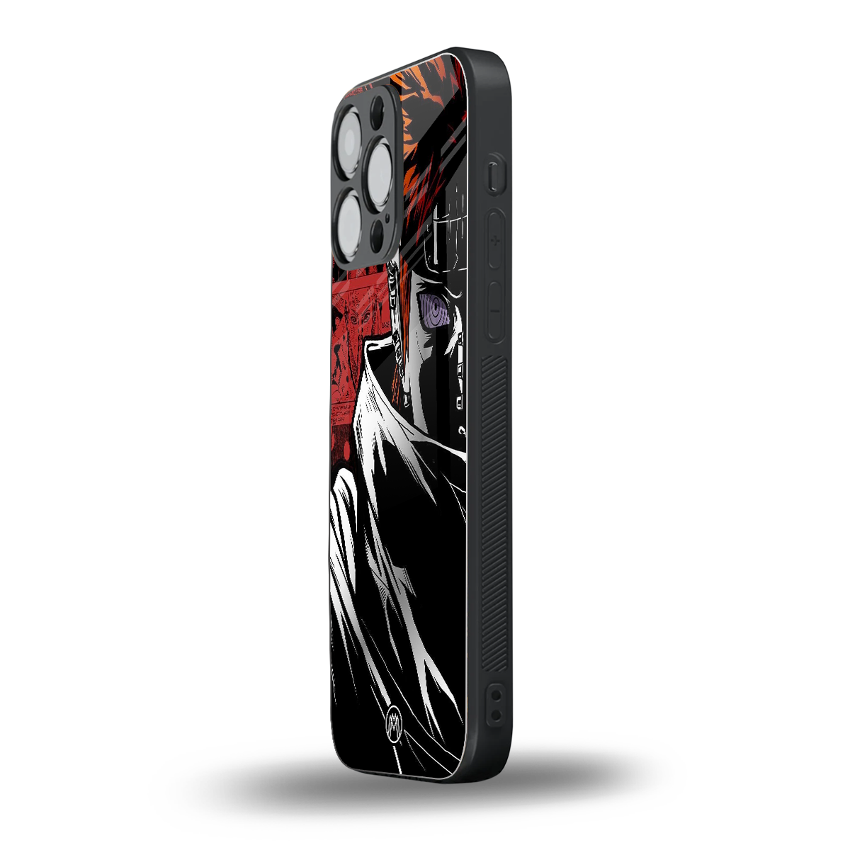 naruto vermilion back phone cover | glass case for iphone 13 pro max