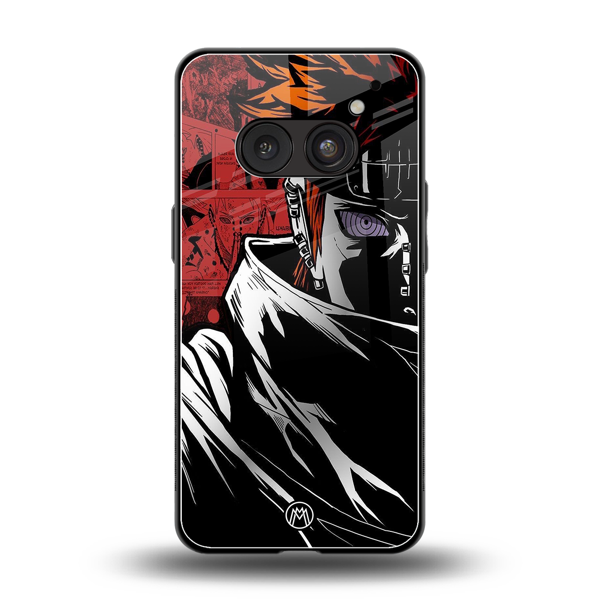 naruto vermilion back phone cover | glass case for nothing phone 2a