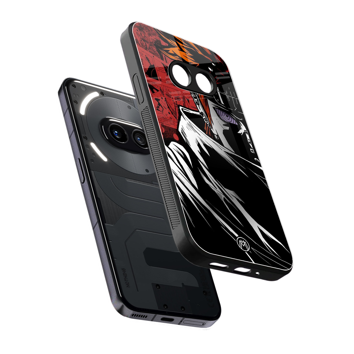 naruto vermilion back phone cover | glass case for nothing phone 2a