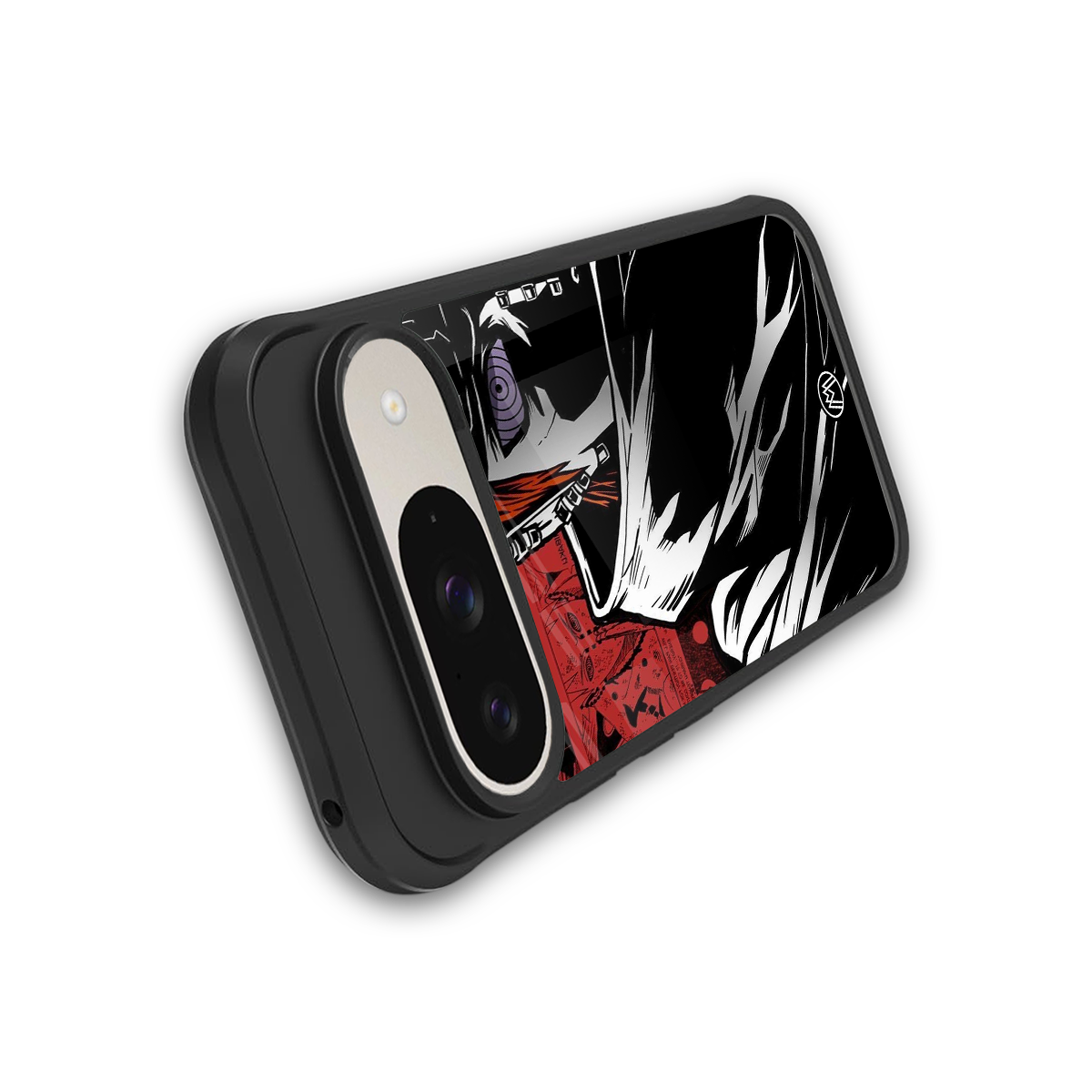 naruto vermilion back phone cover | glass case for google pixel 9