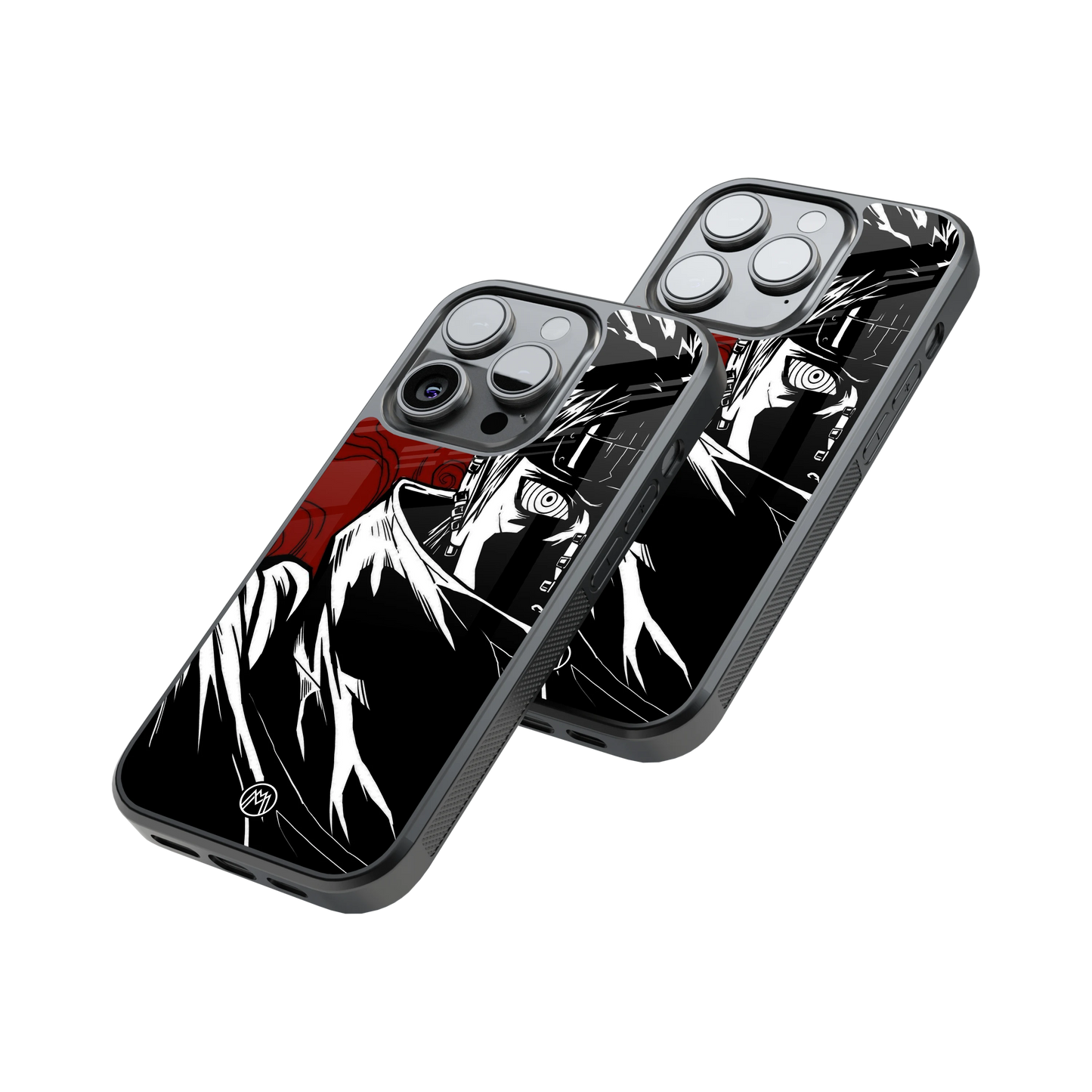 Protective Glass Back Phone Case Compatible with iPhone, Samsung, OnePlus, Pixel & More