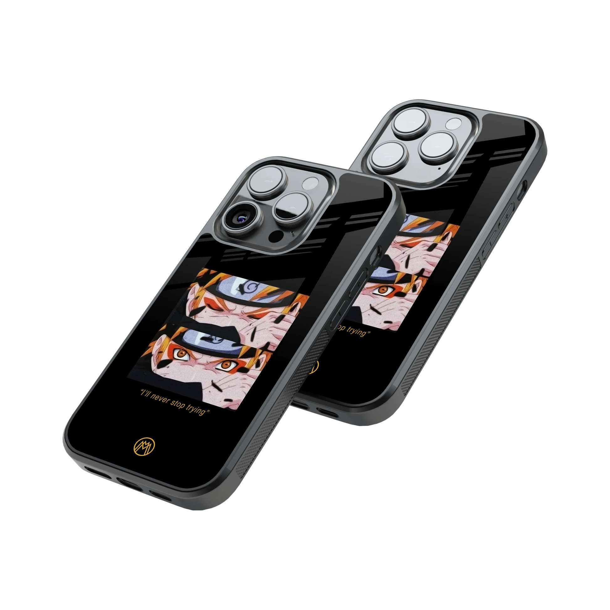 Protective Glass Back Phone Case Compatible with iPhone, Samsung, OnePlus, Pixel & More