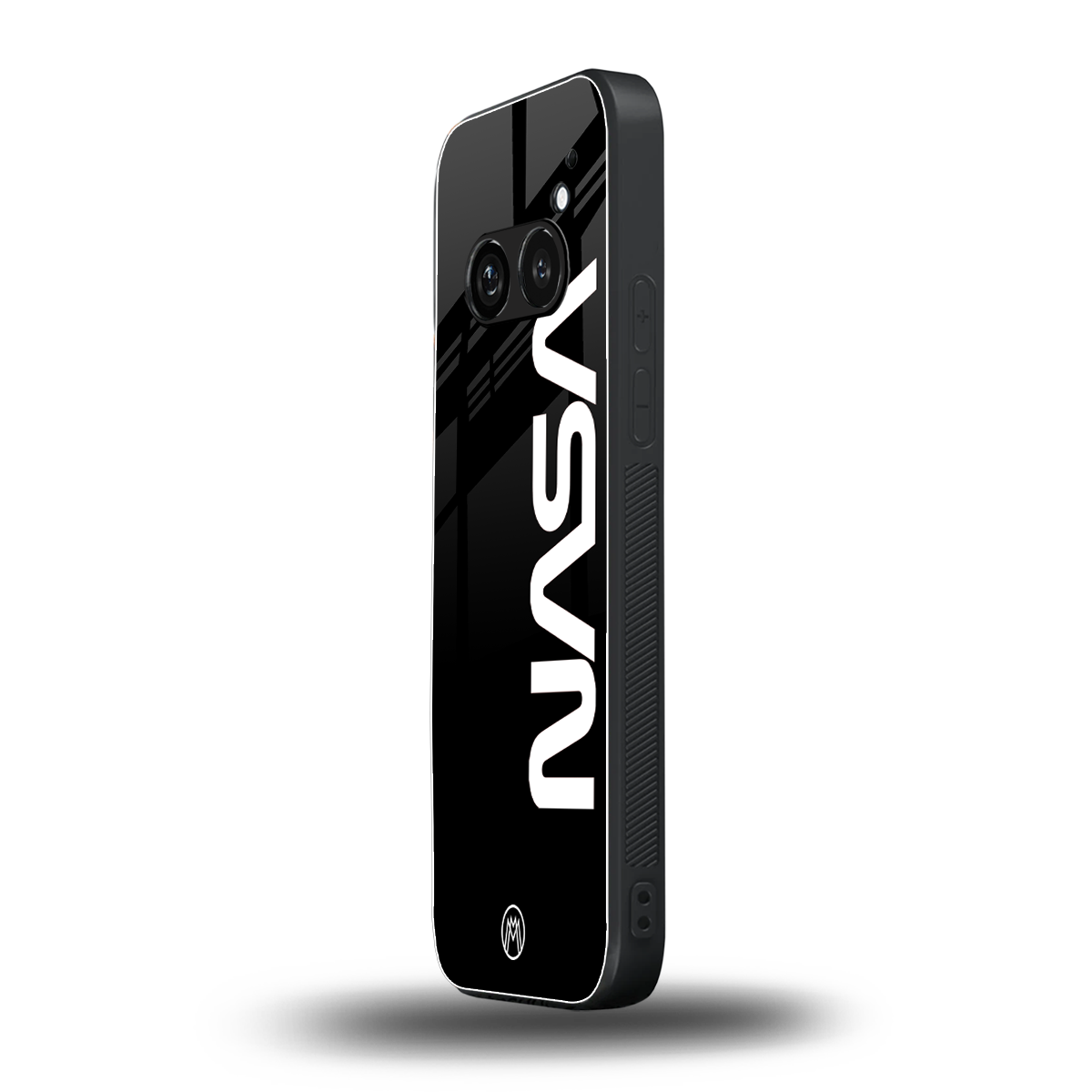 nasa black back phone cover | glass case for nothing phone 2a