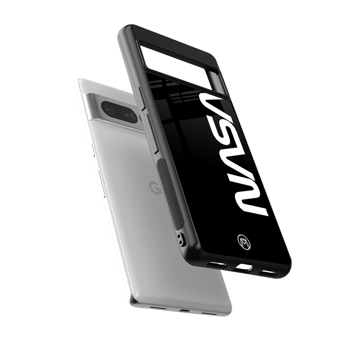 nasa black back phone cover | glass case for google pixel 7 pro