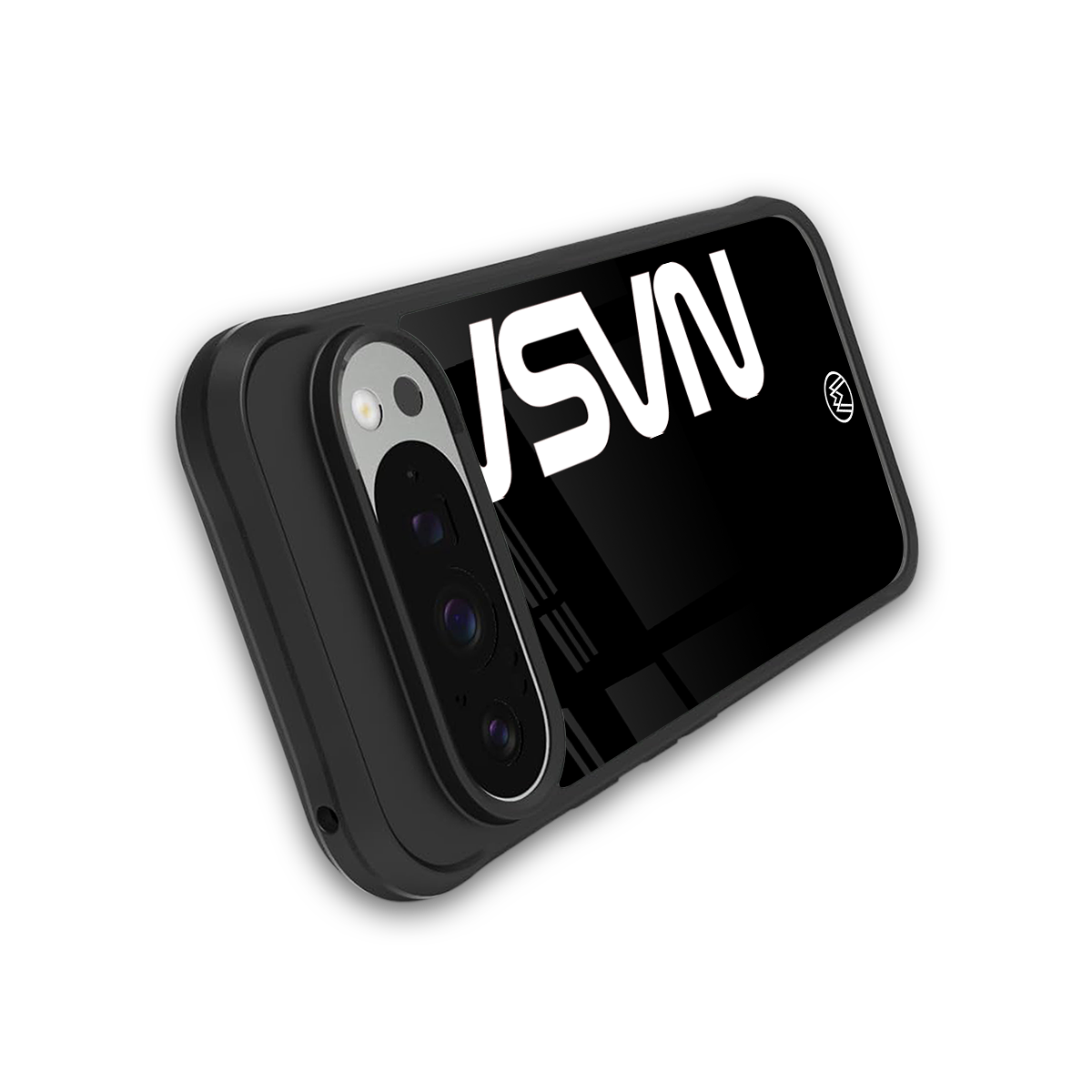 nasa black back phone cover | glass case for google pixel 9 pro