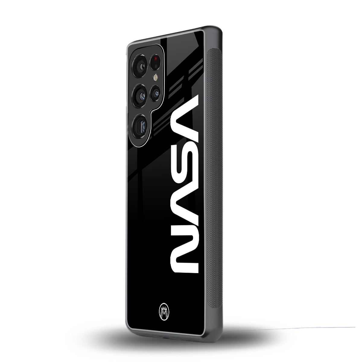 nasa black back phone cover | glass case for samsung galaxy s25 ultra