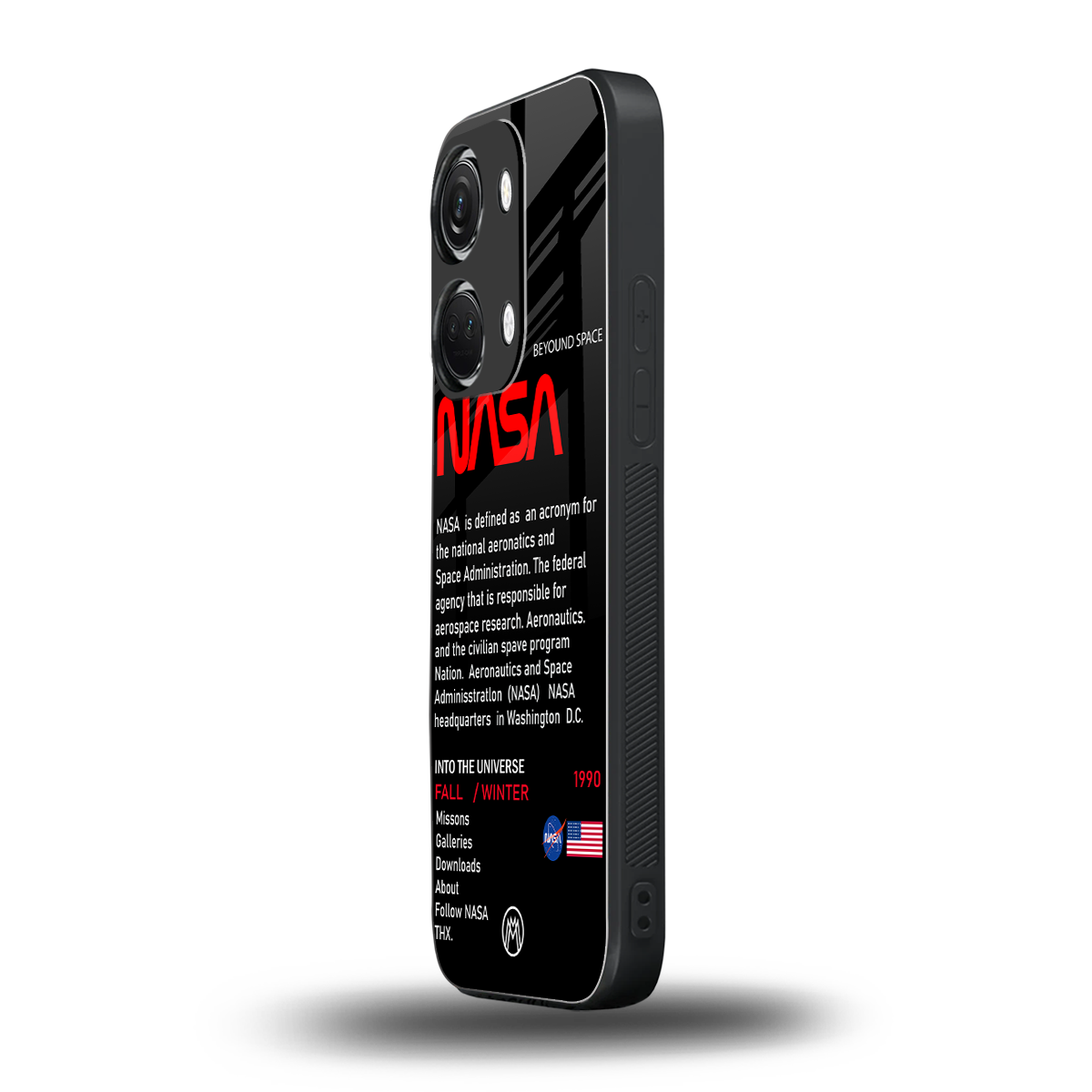 nasa project back phone cover | glass case for oneplus nord 3