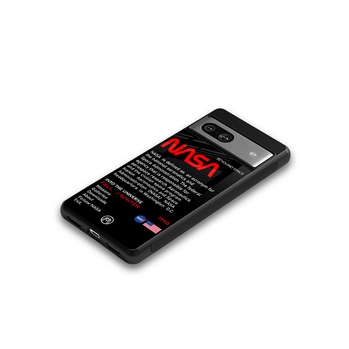 nasa project back phone cover | glass case for Google Pixel 7A