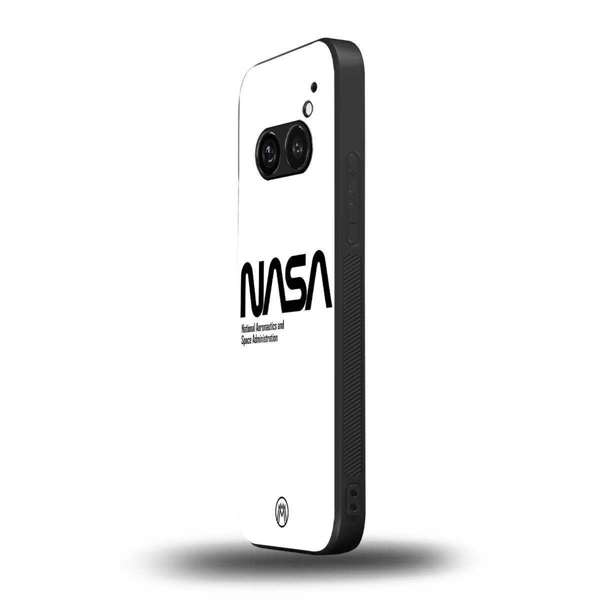 nasa white back phone cover | glass case for nothing phone 2a