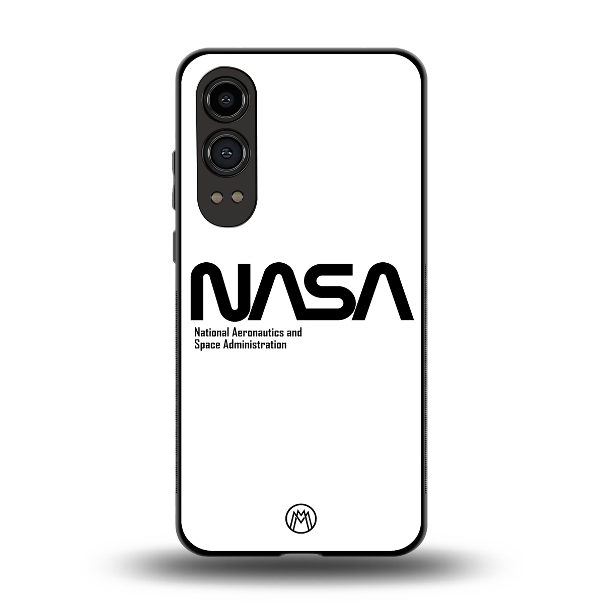 nasa white back phone cover | glass case for oneplus nord ce 4 lite