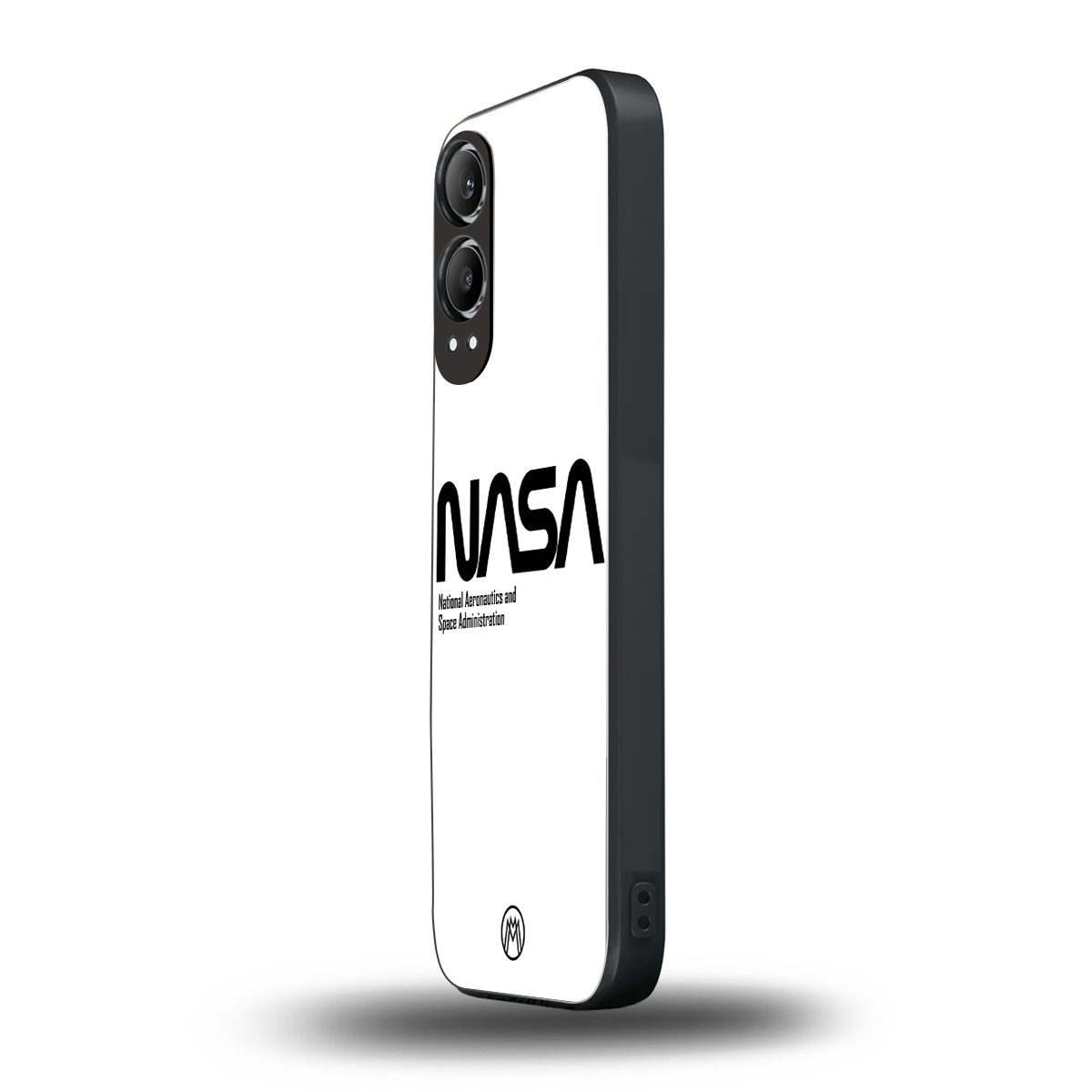 nasa white back phone cover | glass case for oneplus nord ce 4 lite