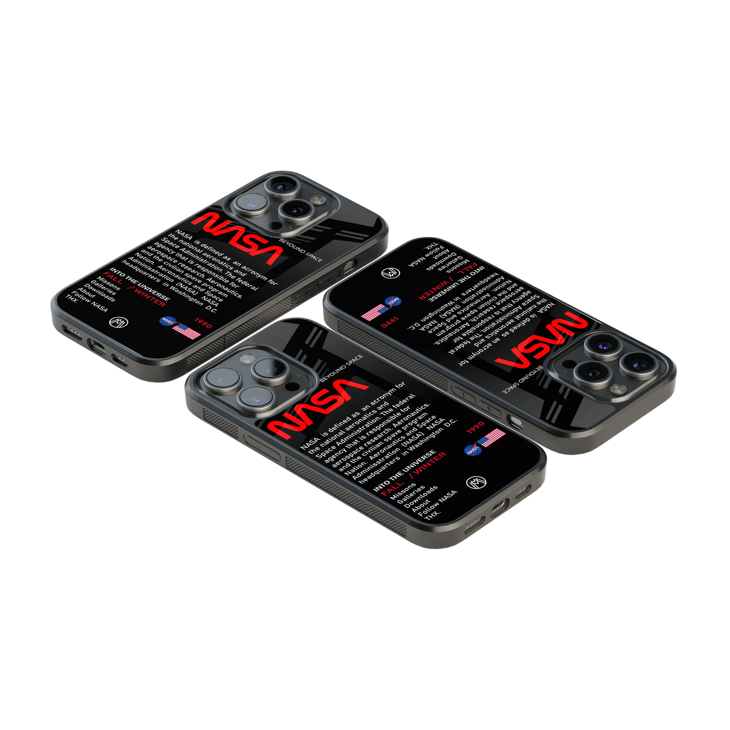 Luxury Glass Back Mobile Cover for iPhone, Samsung Galaxy, OnePlus, Pixel, Redmi & More