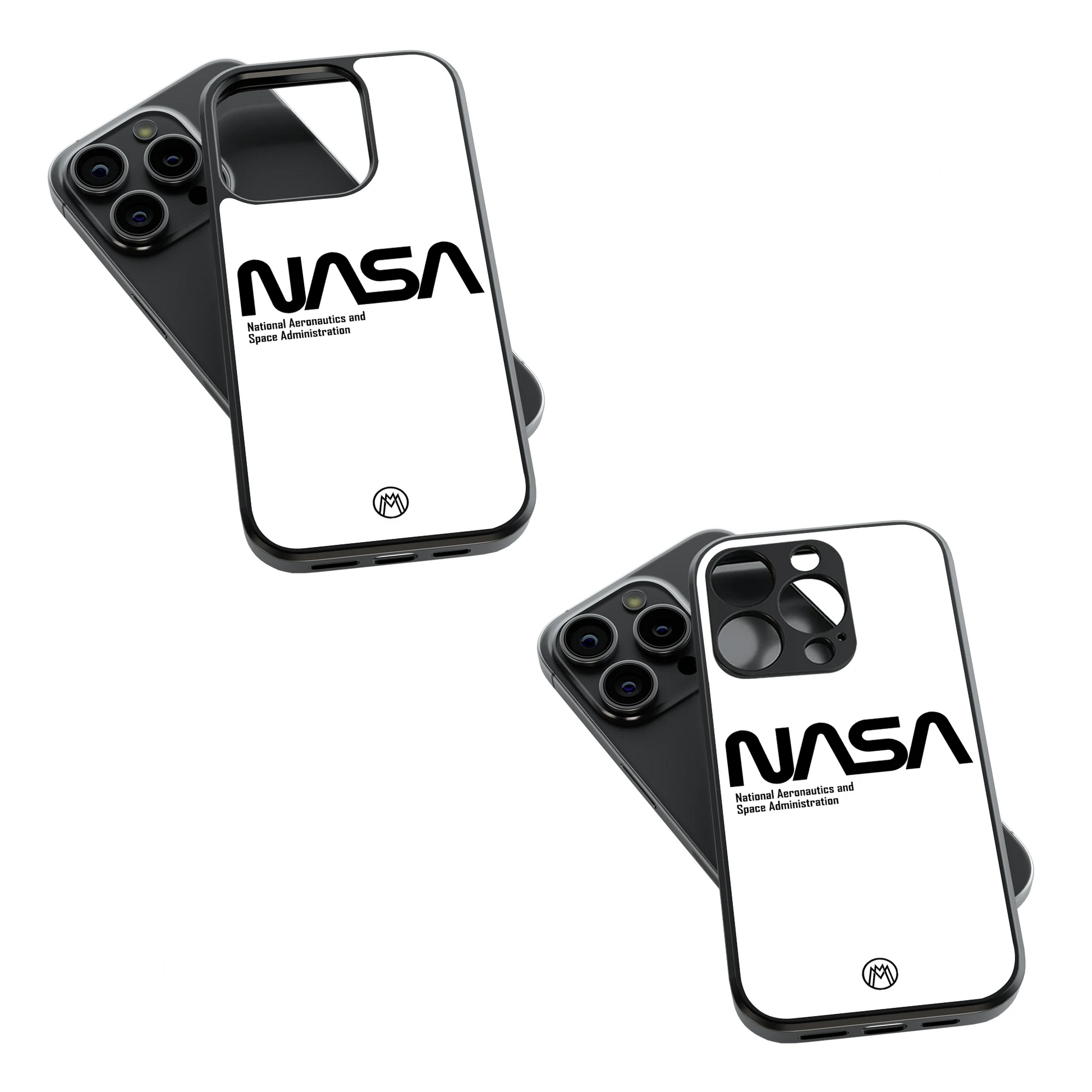 Trendy Glass Back Mobile Case for iPhone, Samsung, Redmi, OnePlus, Google Pixel, Motorola