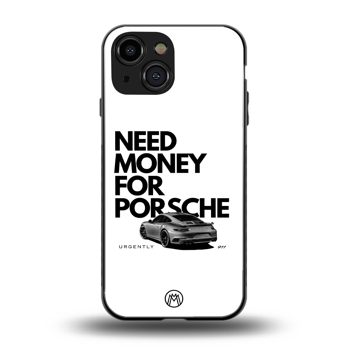 need money for porsche back phone cover | glass case for iphone 13 mini