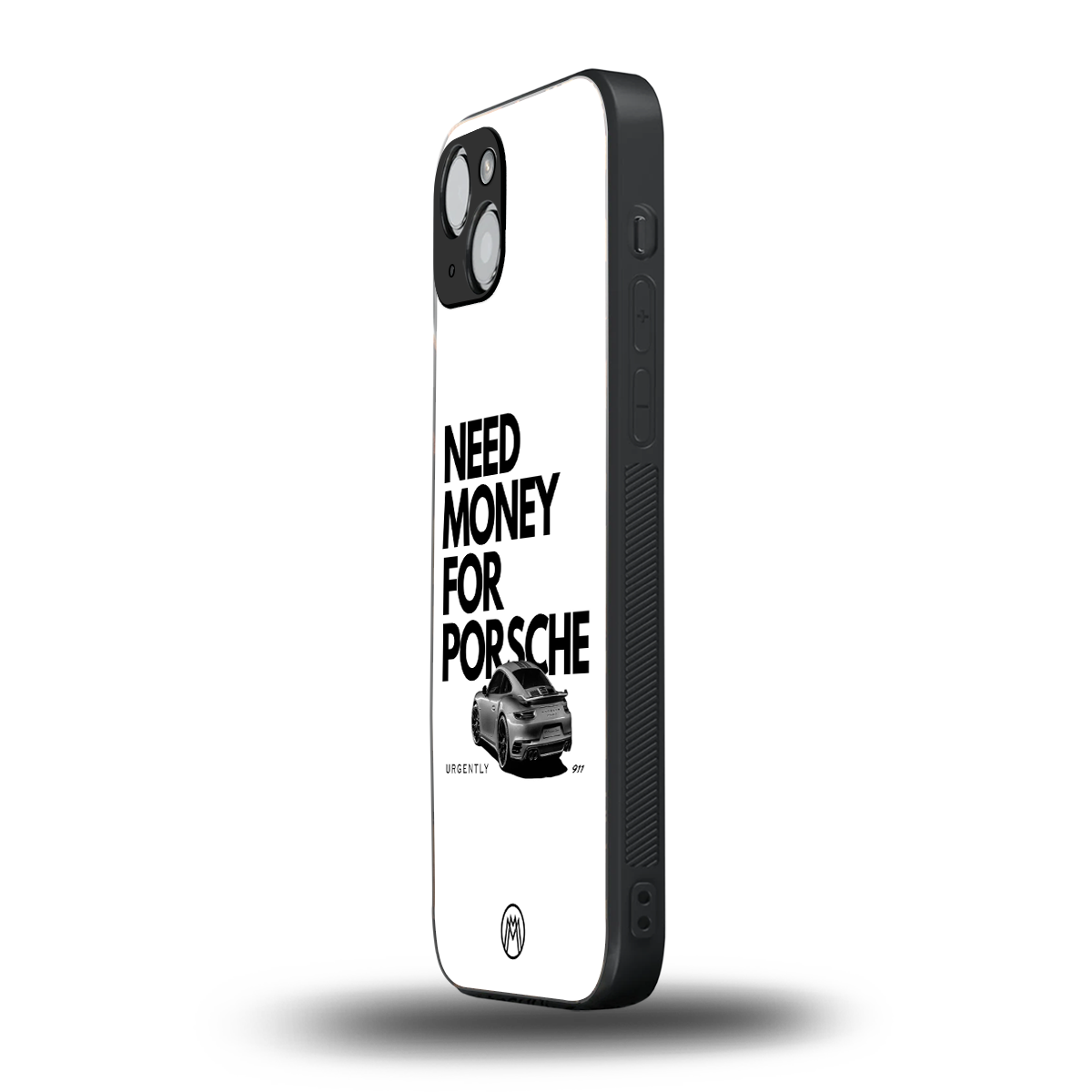 need money for porsche back phone cover | glass case for iphone 15 plus