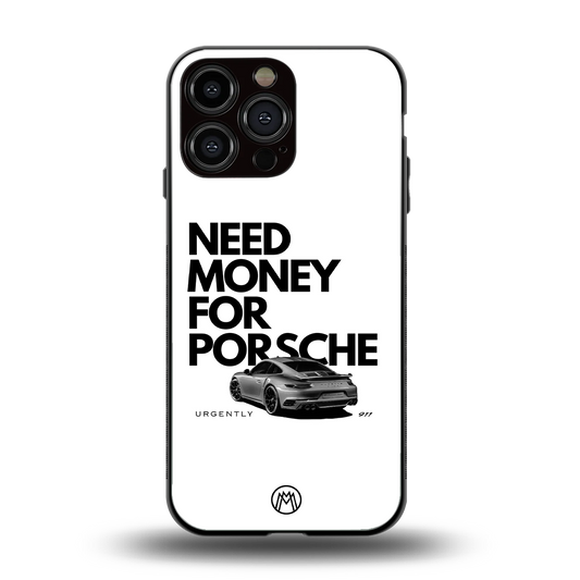 need money for porsche back phone cover | glass case for iphone 14 pro max