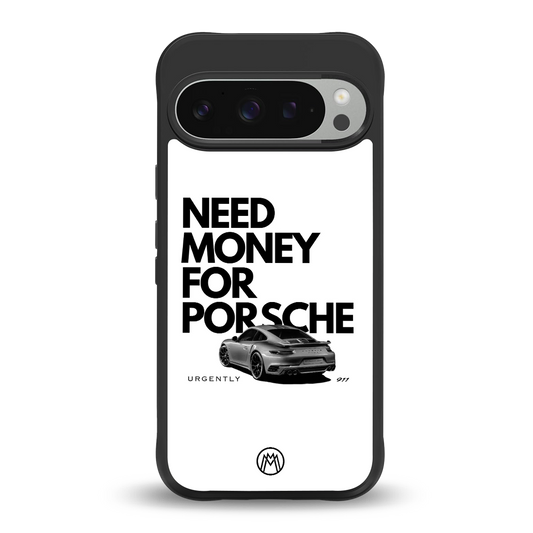 need money for porsche back phone cover | glass case for google pixel 9 pro