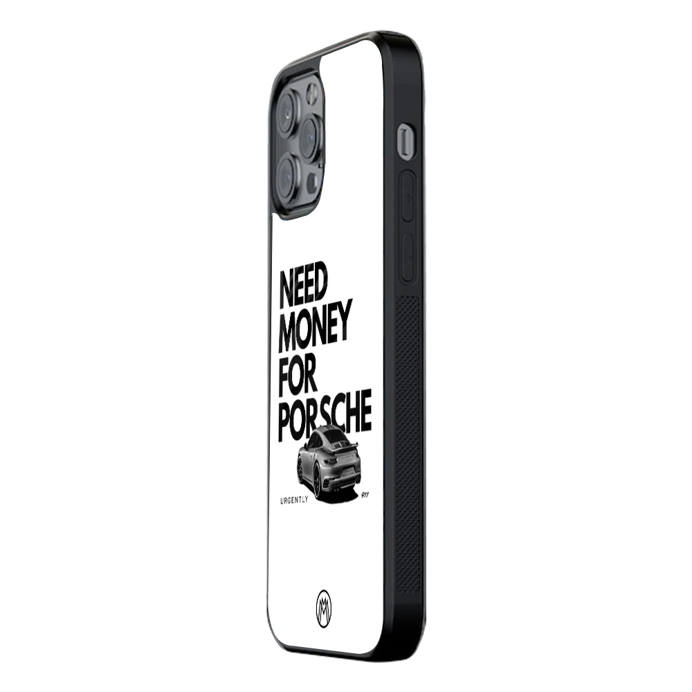 Slim Glass Back Phone Case for Multiple Brands โ iPhone, Samsung, Redmi, OnePlus, Oppo, Vivo