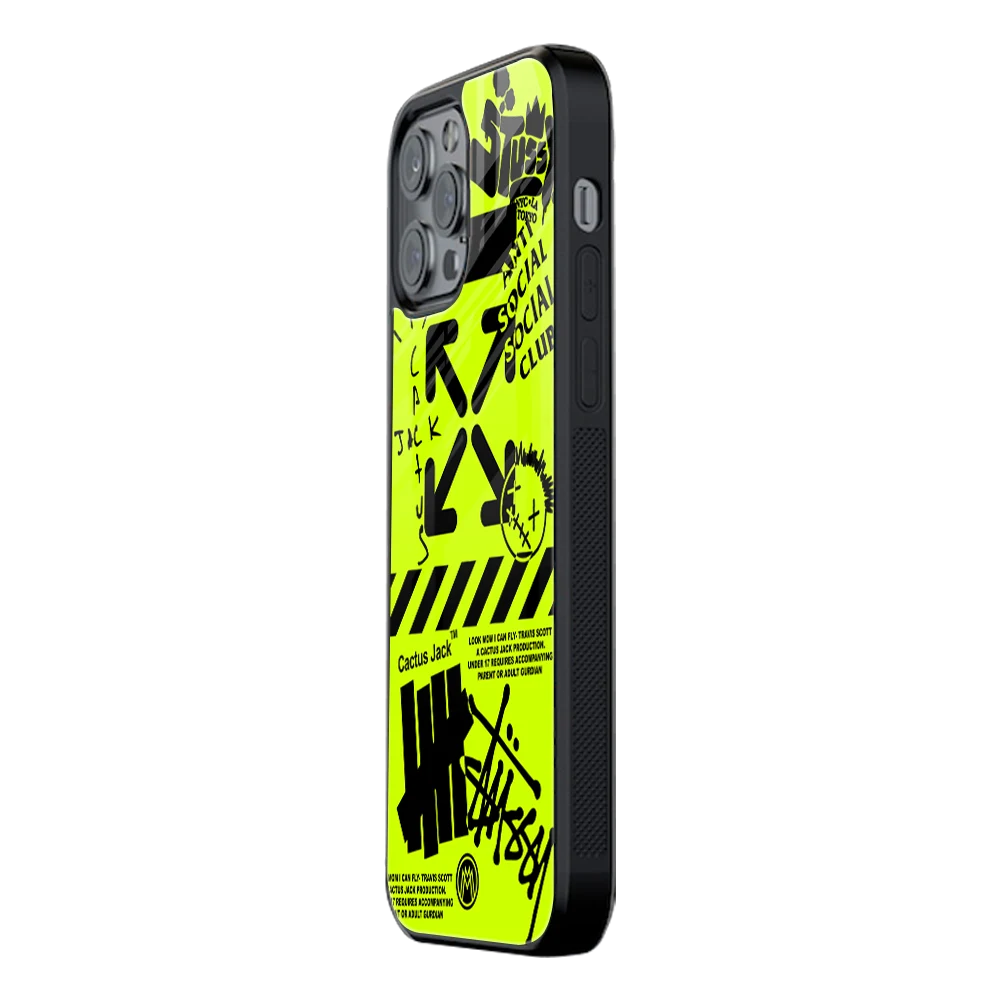 Slim Glass Back Phone Case for Multiple Brands โ iPhone, Samsung, Redmi, OnePlus, Oppo, Vivo