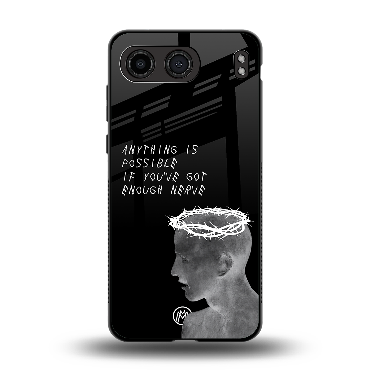 nerve back phone cover | glass case for oneplus nord 4