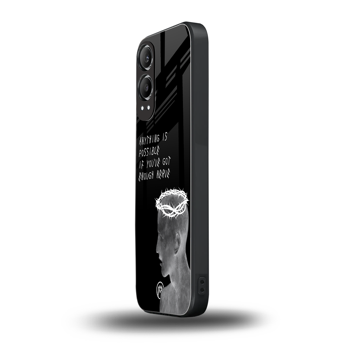 nerve back phone cover | glass case for oneplus nord ce 4 lite
