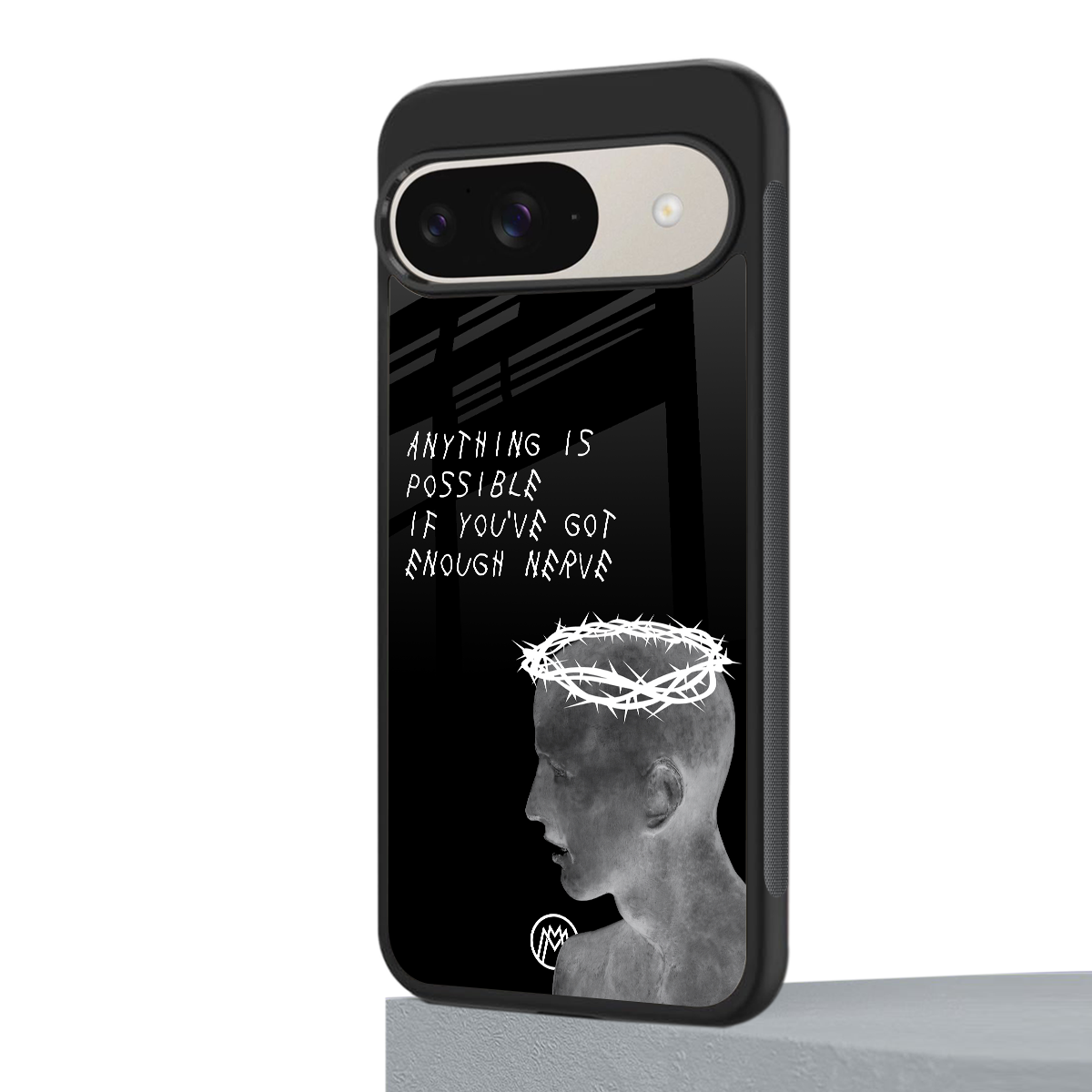nerve back phone cover | glass case for google pixel 9