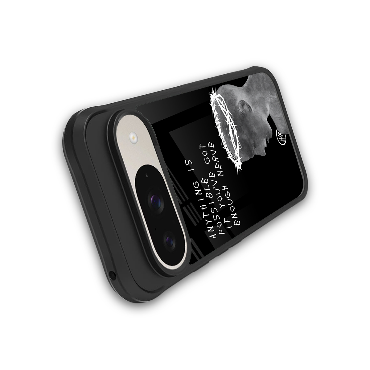 nerve back phone cover | glass case for google pixel 9