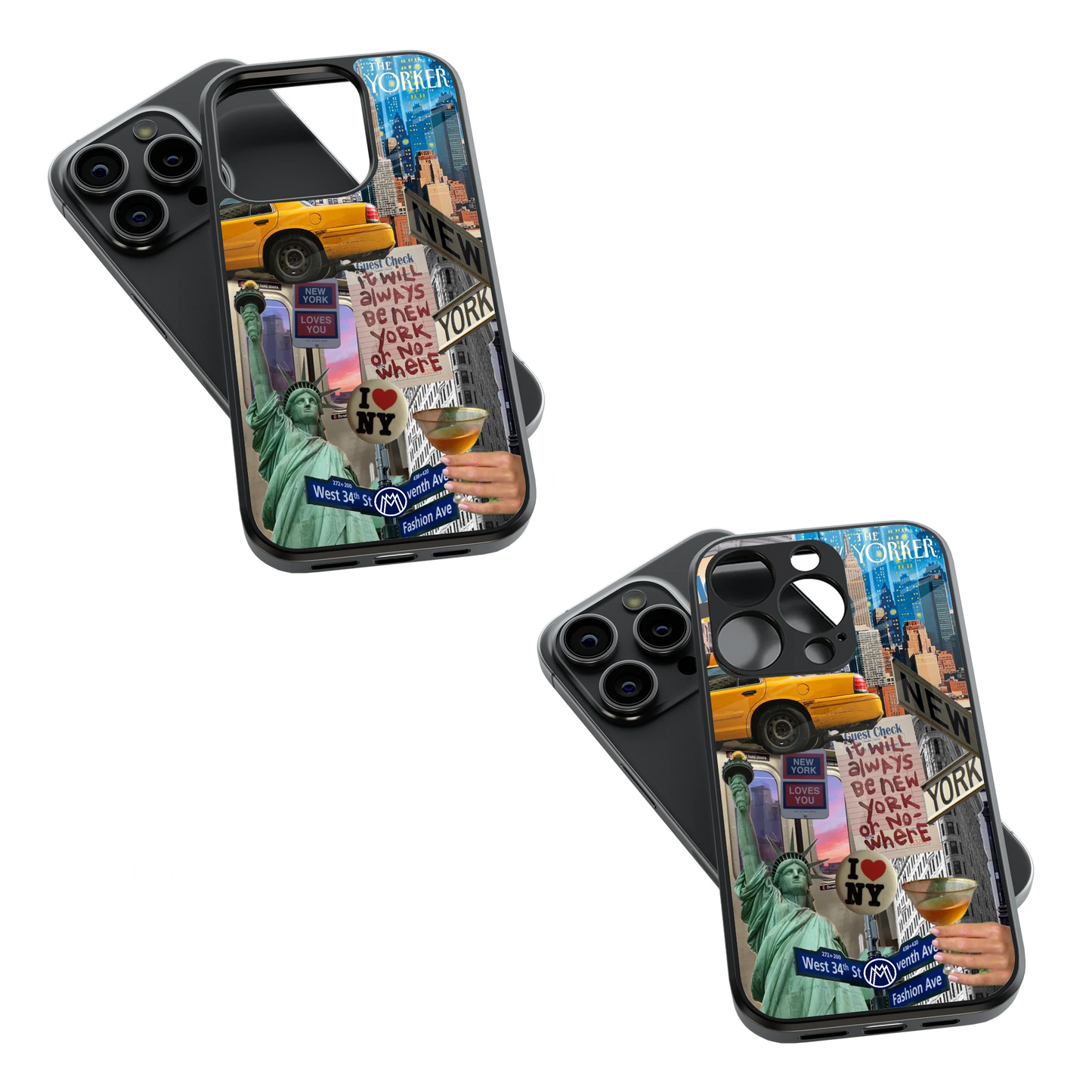 Trendy Glass Back Mobile Case for iPhone, Samsung, Redmi, OnePlus, Google Pixel, Motorola